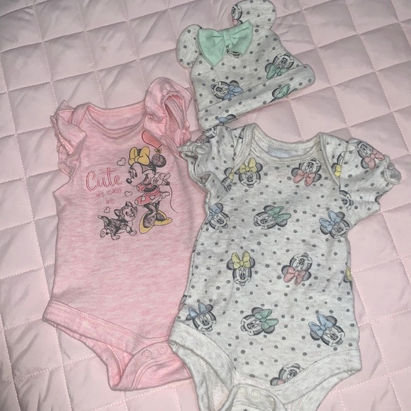 2 piece minie mouse set, newborn - Picture 1 of 3